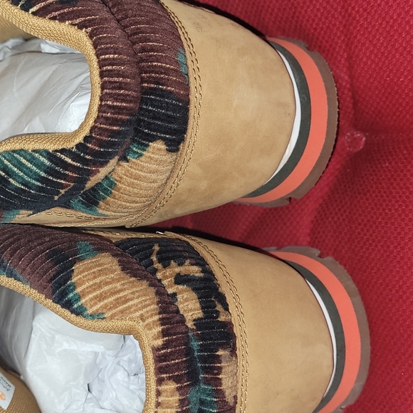 New Timberland Euro Sprint Mid Hiker Wheat Nubuck /Camouflage Trim size 10.5 - Picture 9 of 13